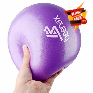 Beenax 23cm Soft Pilates Ball - 9 Inch Exercise Ball
