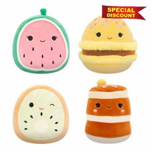 Squishmallows Original 5-Inch Food 4-Pack – Kachina Kiwi
