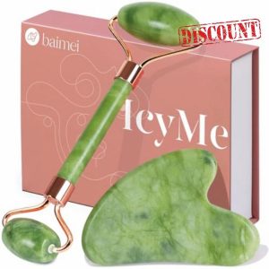 BAIMEI Gua Sha Set and Jade Roller