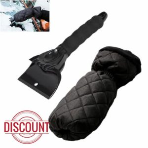 SIGANDG Ice Scraper with Glove