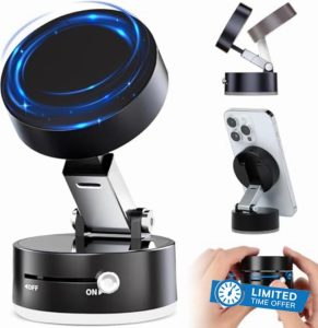 Vacuum Magnetic Suction Phone Holder
