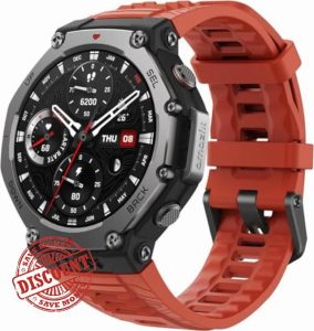 AMAZFIT T-Rex 3 Outdoor Smartwatch 48mm AMOLED Display