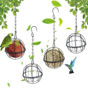 Metal Fat Ball Bird Holder