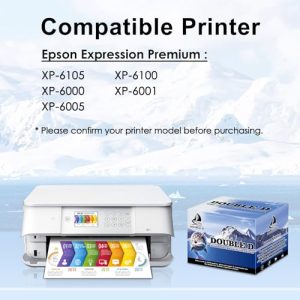 Work with Epson Expression Premium XP-6105 XP-6100 XP-6005 XP-6000 Printer (2BK 2PBK 2C 2M 2Y)