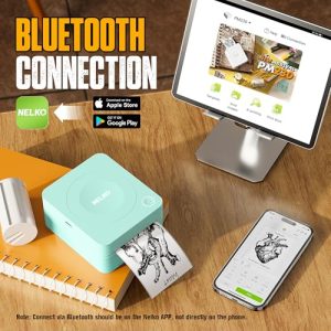 PM230 Mini Printer Bluetooth Portable Sticker Maker with 3 Rolls