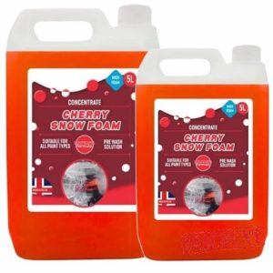 Super Thick Easy To Use Extremely Powerful 5 Litre Cherry Snow Foam Vehicle Foam (1)