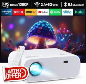 ZDK 2024 New Mini Projector with 5G WiFi
