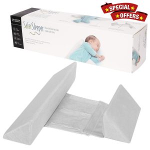 YZNLOQ Newborn Wedge Pillow with Removable Cover for Newborn at 45 Degrees Side Support Pillow for Newborns