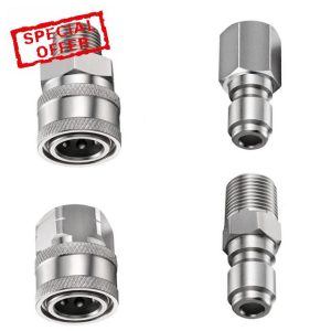 4pcs Pressure Washer Coupler