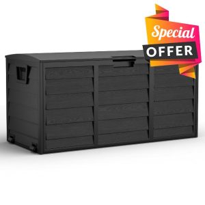 The Fellie Garden Storage Box with Lid and Wheels