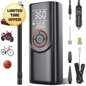 Tyre Inflator Portable Air Compressor