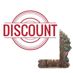 Embhlitfe 2 Pieces Wooden Fairy Doors Garden Elf Door Adorable Fairy Garden Miniatures Garden Miniature Ornaments for Trees Gardens Outdoors Indoor or Outdoor (C)