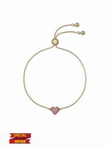 Ted Baker Adoria Crystal Sweetheart Adjustable Bracelet For Wome