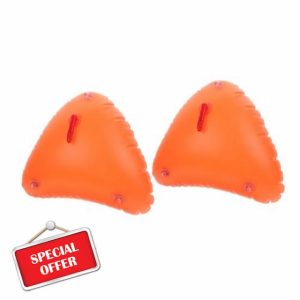 SKISUNO 2 Pack Waterproof Floating Bag for Kayaking Dry Bag for Paddle Boarding Flotation Device for Adults Buoy Bag Swim Training Pool Safety Gea