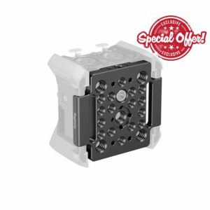 SMALLRIG Mounting Plate for Zoom F3 Recorde with 1/4"-20 Threaded Holes