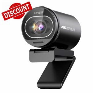 EMEET S600 4K Webcam for Streaming - Sony 1/2.5'' Sensor