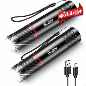 Blukar LED Torch Rechargeable