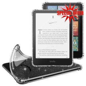 MoKo Case for All-new 7" Kindle Paperwhite (12th Generation-2024) and Kindle Colorsoft Signature Edition 2024 Ultra Thin Clear Flexible Transparent TPU Skin Bumper Back Cover Shell