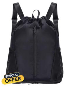 Drawstring Gym Bag for Men Women