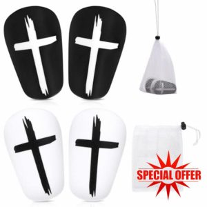2 Pairs Mini Shin Guards Soccer
