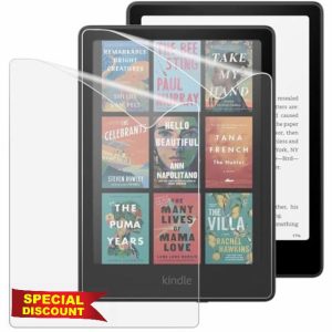 MoKo 2 Pack Screen Protector for 7" Kindle Paperwhite 12th Generation 2024 and Kindle Colorsoft Signature Edition