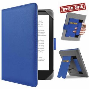 HoYiXi Universal Case for 7 inch Kindle Paperwhite/Colorsoft 2024 Compatible with 6.8" Paperwhite Kobo Clara HD/Kobo Clara 2E eReader Protective cover with Foldable Stand Built-in pocket