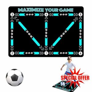 COWANIEE 60 * 90cm Football Training Mat