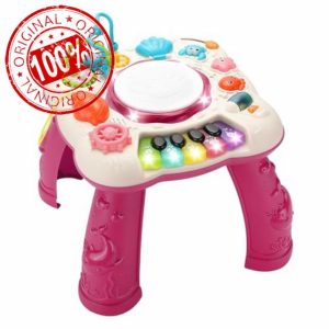 Tokidaring Baby Toys Baby Activity Table Baby Musical Toys Learning Musical Toys Activity Center for 3 Years Old Boys Girls Gifts