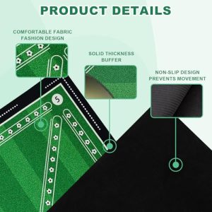 Non-Slip Silent Soccer Training Mat