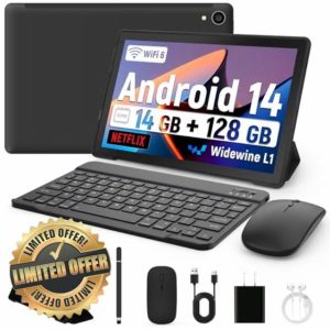 Whitedeer 10 inch Tablet Android 14