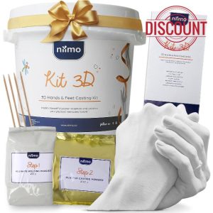Niimo 3D Hand Casting Kit - Personalised Gifts for Her