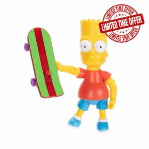 The Simpsons 12.7cm Bart Collectible Action Figure by JAKKS Pacific