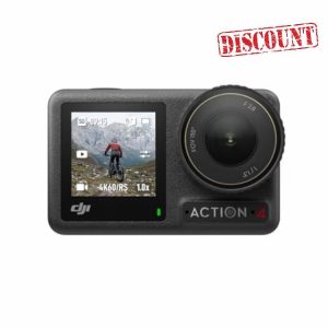 DJI Osmo Action 4 Essential Combo - 4K/120fps Waterproof Action Camera with a 1/1.3-Inch Sensor