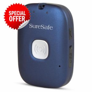 SureSafeGO Pendant Alarm For Seniors - Fall Detection