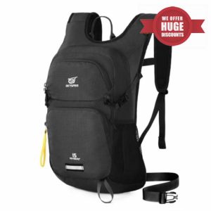 SKYSPER Hiking Backpack 15L Recycled Rucksack Travel Hiking Pack Lightweight Day Pack for Women Me