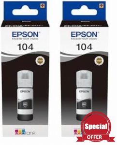 Epson EcoTank 104 Black Genuine Ink Bottle