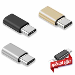 3 PCS Lighting to Usb C Adapter