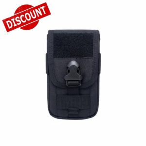 EDC MOLLE Phone Belt Holder Holster Waist Pouch Bag with Card Slots