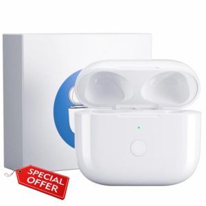 Wireless Charging Case Replacement Compatible with Air Pods Pro 1 & 2