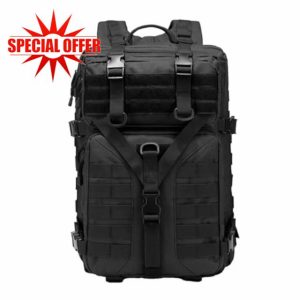 HAPPINNO 【Upgraded】 45L Tactical Backpack