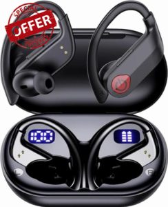 Wireless Earbuds Bluetooth 5.3 Headphones - Ear Buds with 4 ENC Noise Canceling Mic