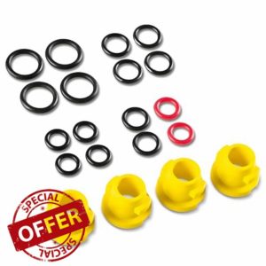 Wjelet 20pcs Pressure Washer O-Ring Nozzle Set,KAER5 2.640-729.0 O-Ring Set for Karcher K2 K3 K4 K5 K6 K7