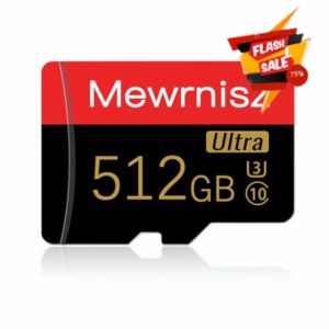 512GB Micro SD Card Memory Card Memory Card Class 10 High Speed Ultra Micro SDXC For Smartphone/PC/Computer/Camera/Drone