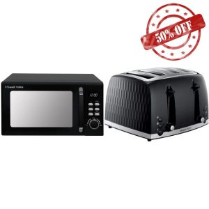 Russell Hobbs RHM2026B STYLEVIA 20 Litre 800 W Black Digital Microwave