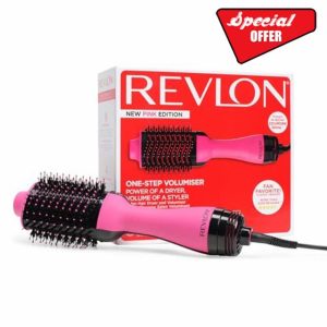 Revlon One-Step hair dryer and Volumiser - New Pink Edition (One-Step