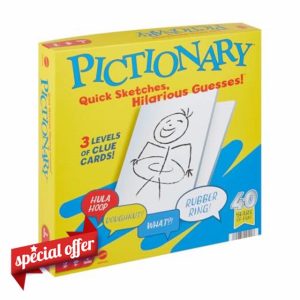 Mattel Games Pictionary Family Board Game for Kids