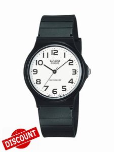 Casio Men's MQ24-7B2 with Black Resin Band