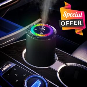 SALUBRITO Smart Car Air Fresheners with Rhythmic Atmosphere Light