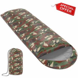 ZENO Sleeping Bag | Sleeping Bags For Adults | Waterproof & Lightweight | 3 Season Sleeping Bag | Includes Lightweight Carry Bag | Ideal For Cold & Warm Weather | Comfort Padded