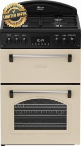 Leisure CLB60GCC 60cm Wide Classic Range Style Gas Cooker - Cream - A+ Rated